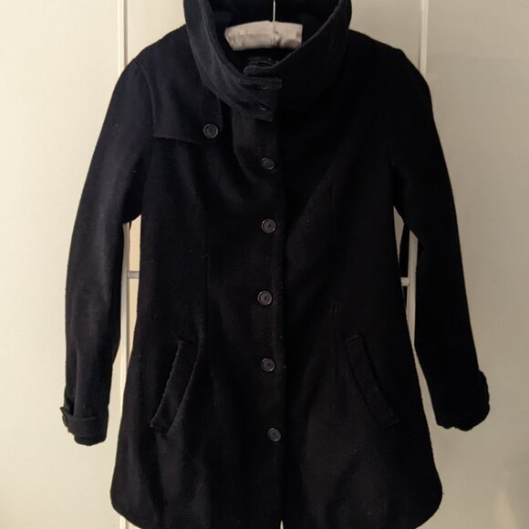 Eve Gravel Funnel-neck Dostoevsky Coat (Size Small) - Picture 3 of 9